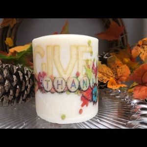 Fall Scented Personalized Candle